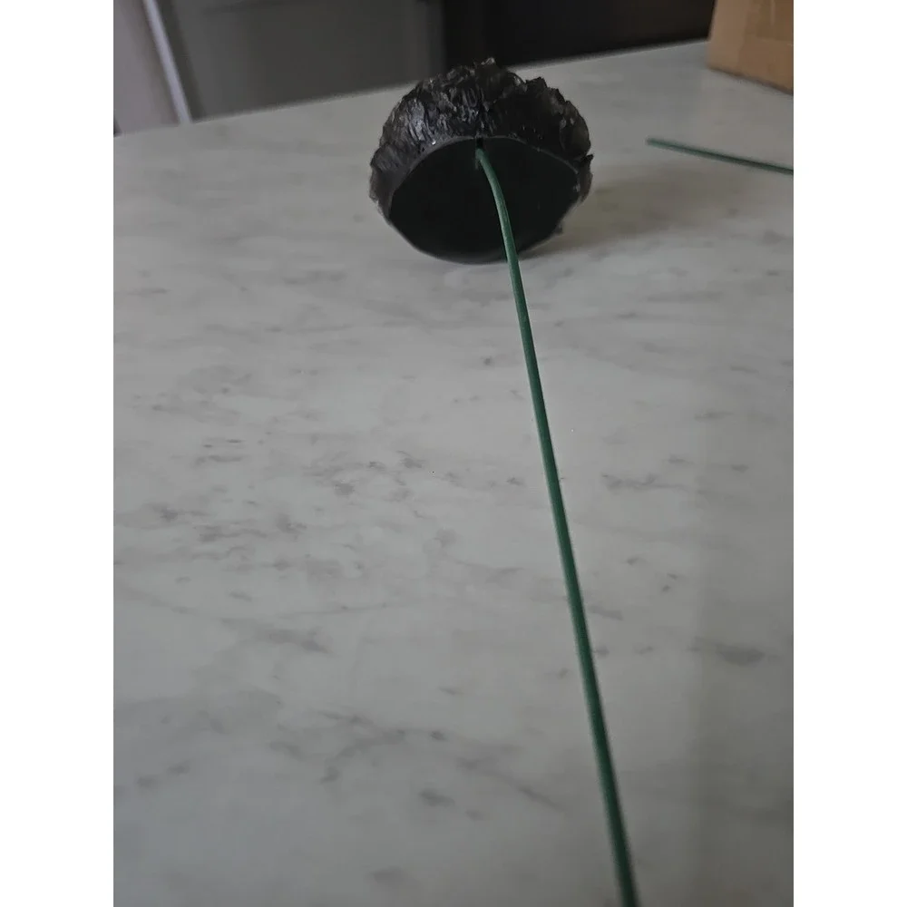 Resin Flower For‎ Vase  Black. Decoration Gift.  574